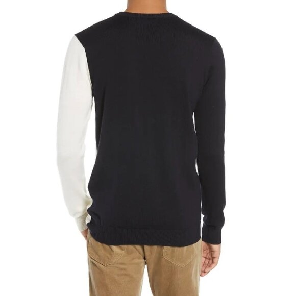 Scotch & Soda Intarsia Colorblock Wool Sweater - Picture 3 of 9